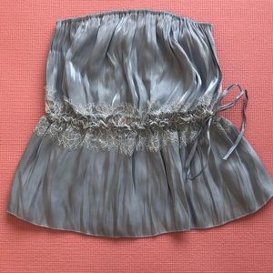 Free people strapless blouse 😍